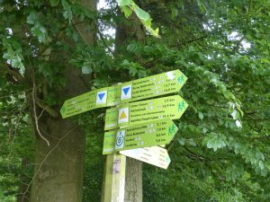 Wanderbeschriftung Odenwald