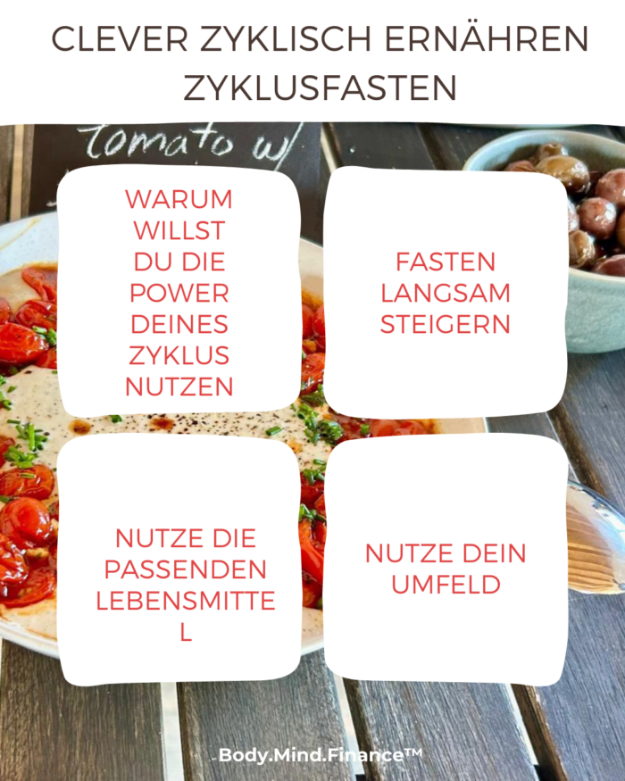 online Workshop clever zyklisch ernähren